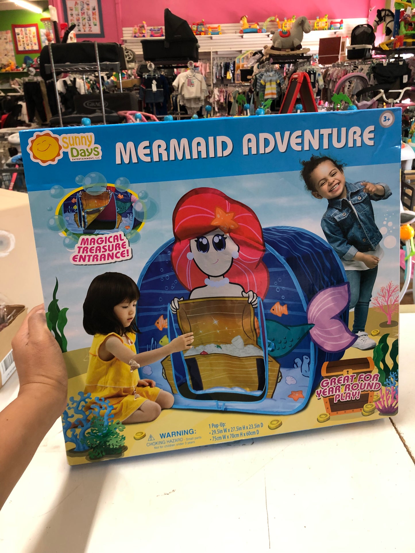 New Sunny Days Mermaid Adventure Tent