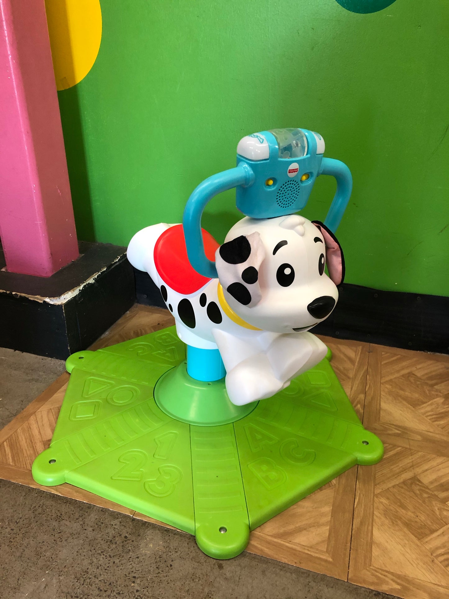 Fisher Price Bounce & Spin Pup