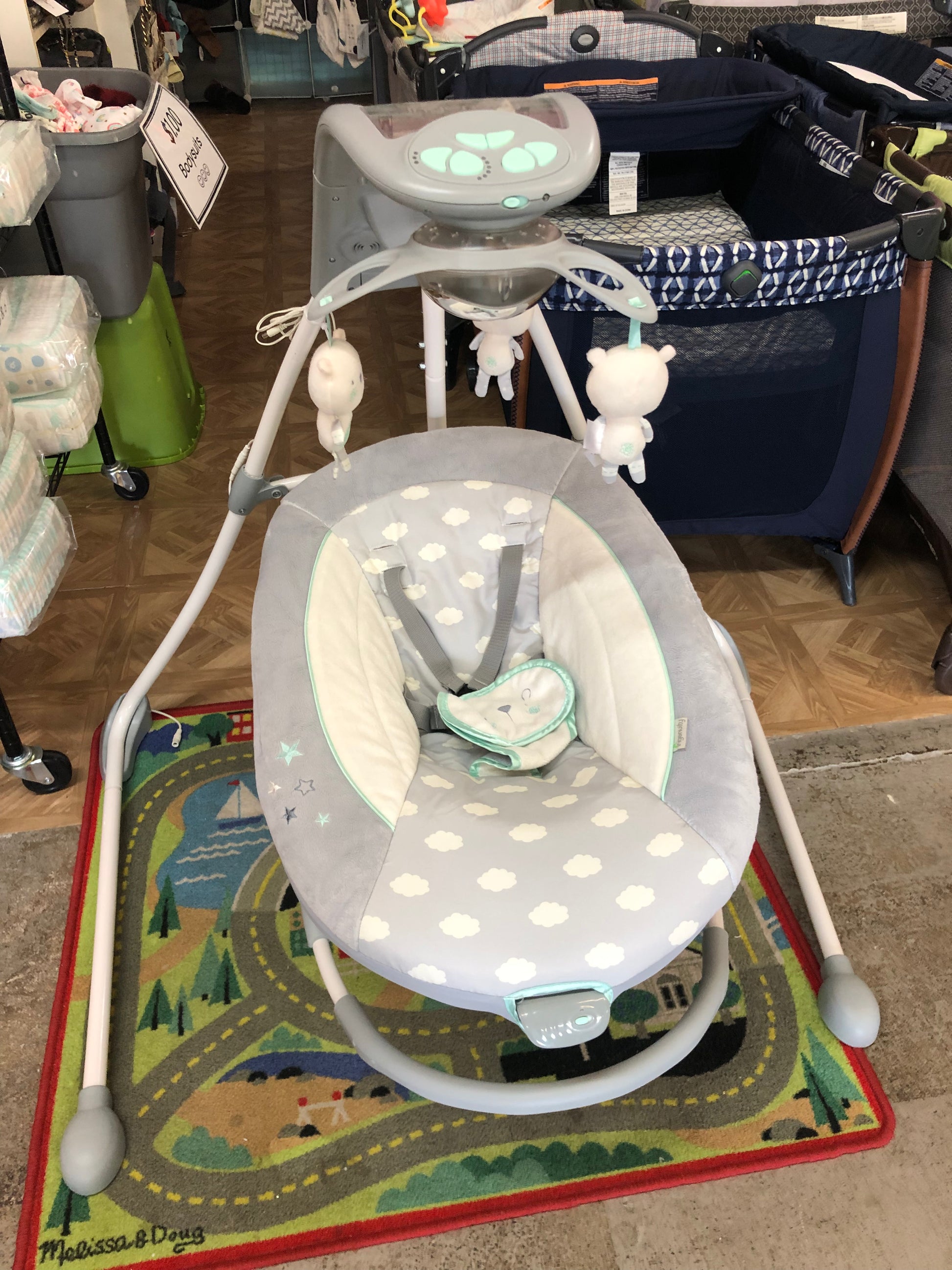 Ingenuity Cradle Swing Caterkids Hawaii