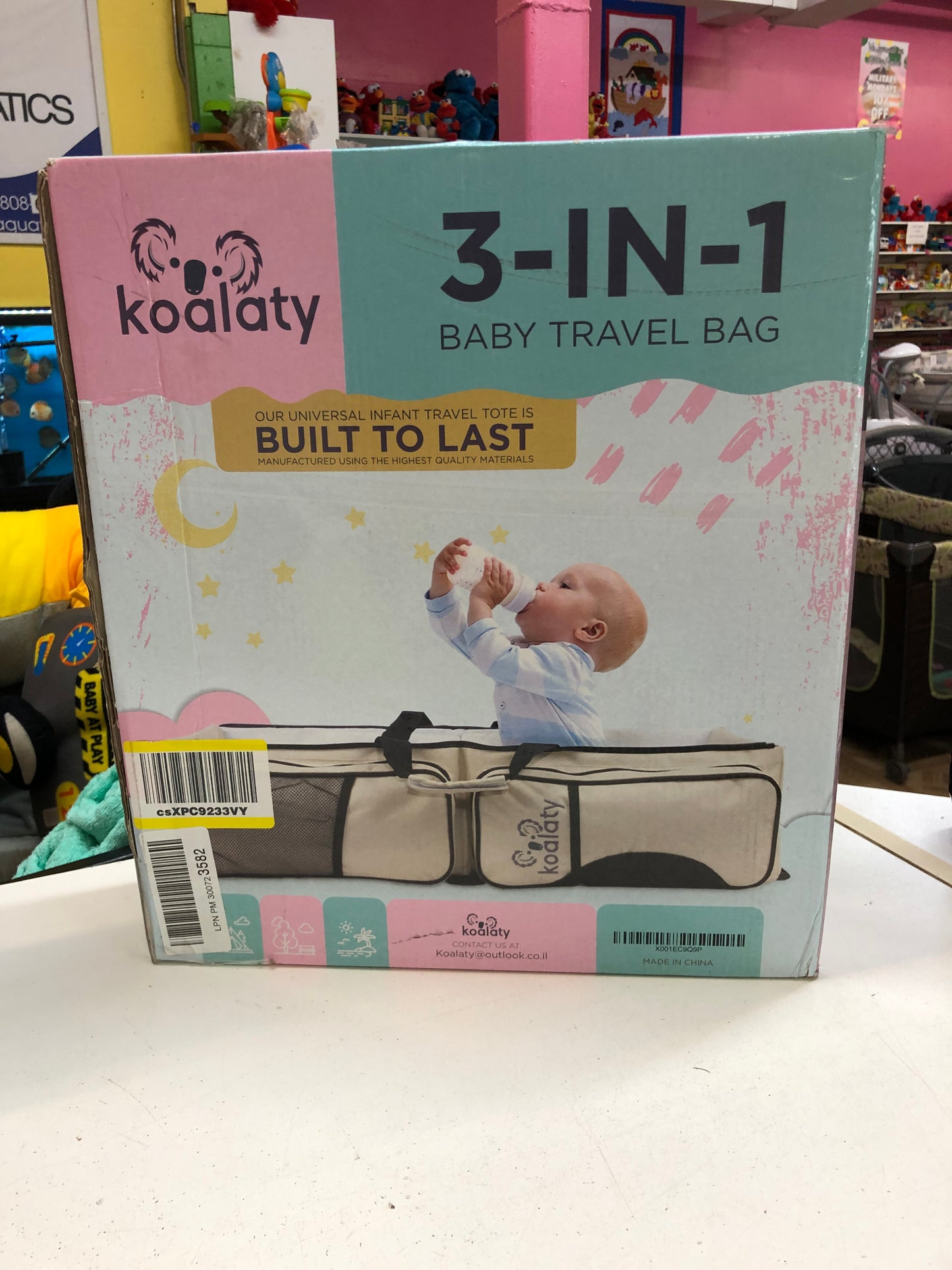 New Koalaty 3-in-1 Travel Bag