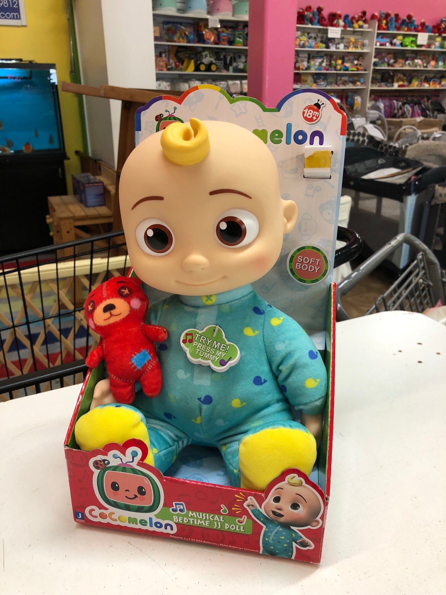 New Cocomelon Musical Bedtime JJ Doll