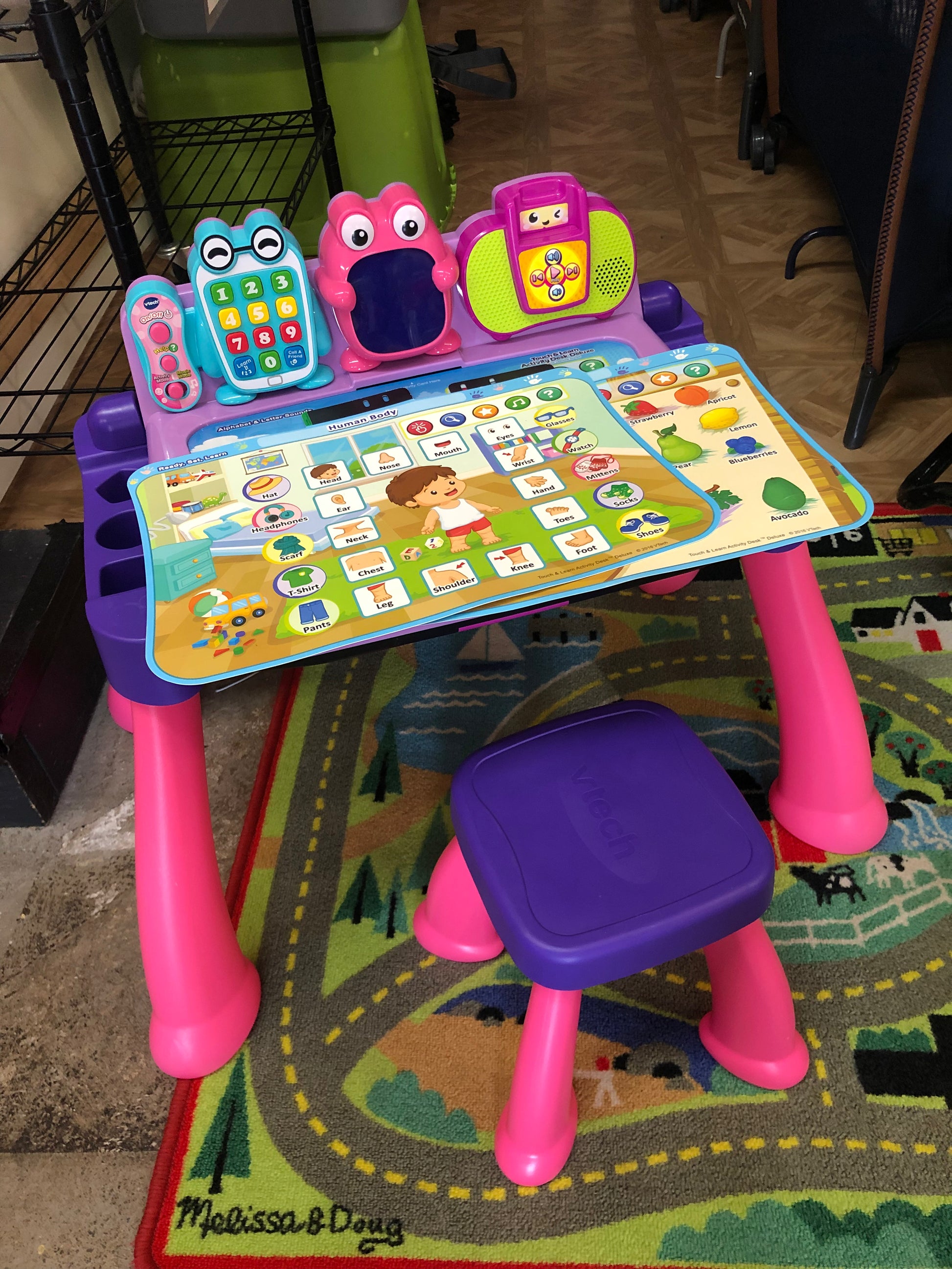 Vtech Touch Learn Activity Desk Deluxe Purple Caterkids Hawaii