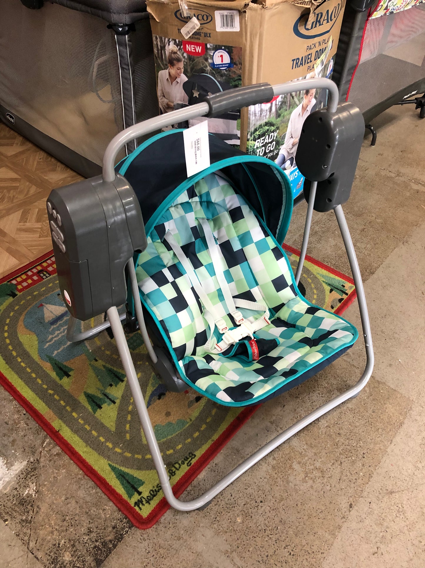 Fisher Price On the Go Swing