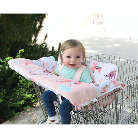 GoldBug High Chair & Shopping Cart Cover, Llama