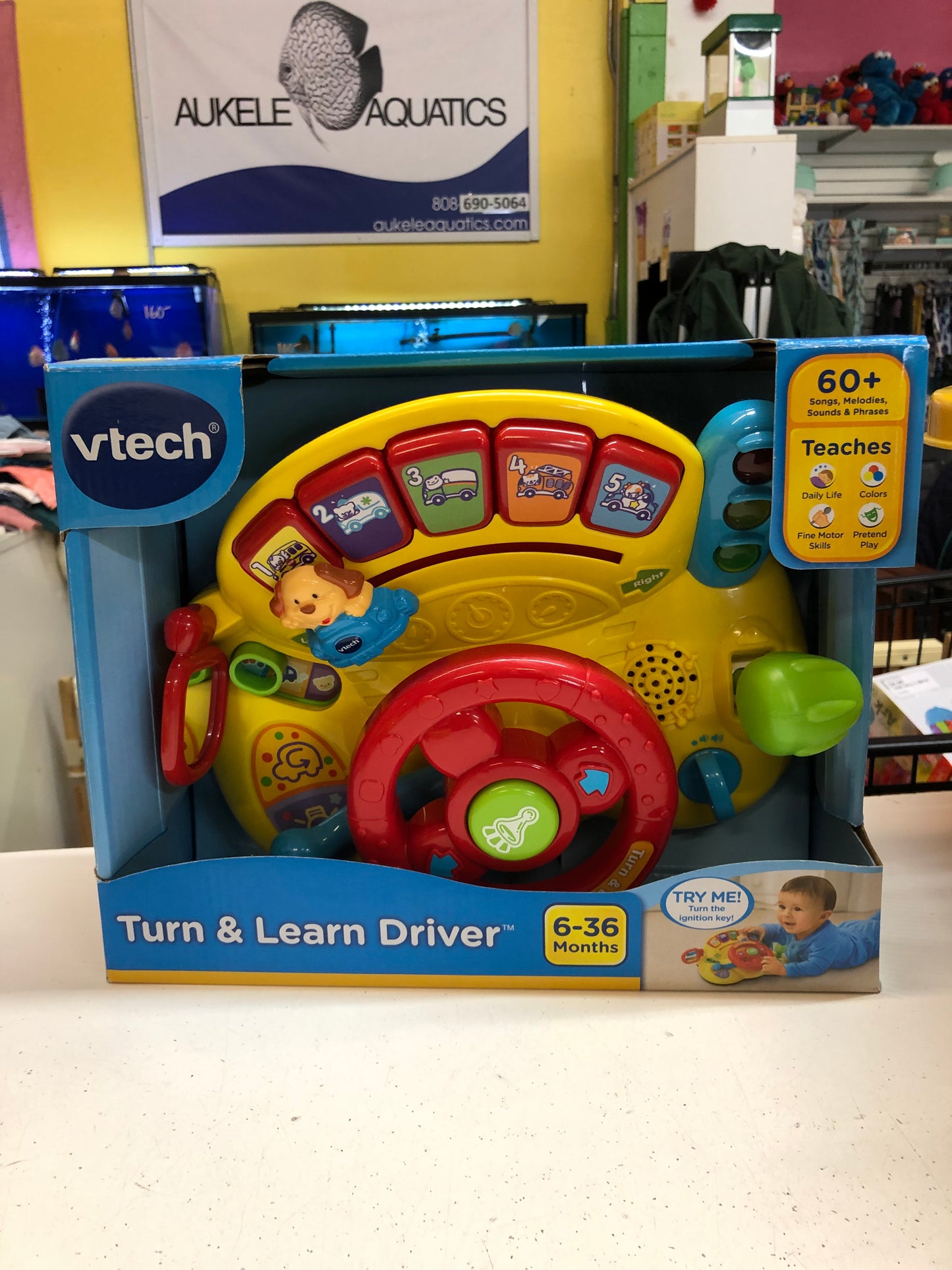 New Vtech Turn & Learn Driver